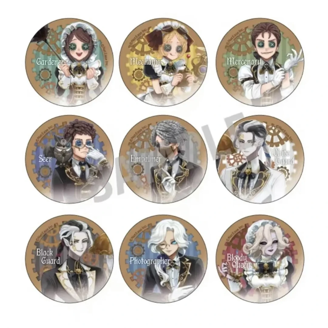 【珍妮玛·德好吃】第五人格【蒸汽朋克茶话会】吧唧色纸透卡