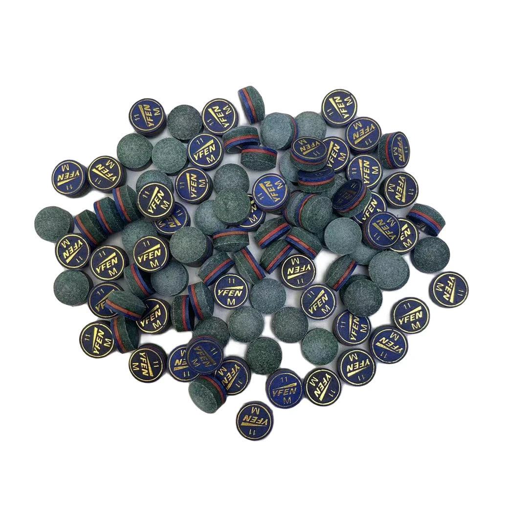 健英定制台球杆皮头 职业皮头手工杆球杆专业皮头