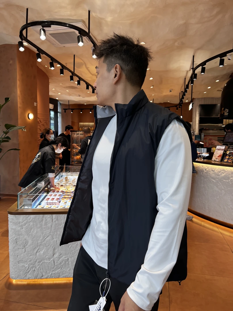 秋冬男女款防风防泼水立领棉服马甲