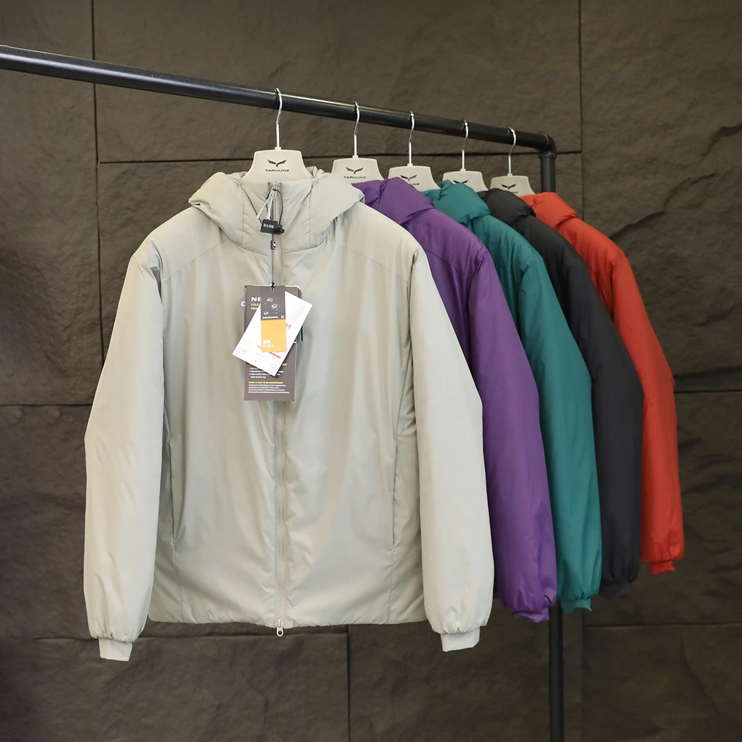 情侣款！城市户外休闲通勤秋冬季轻量防风保暖连帽棉服外套