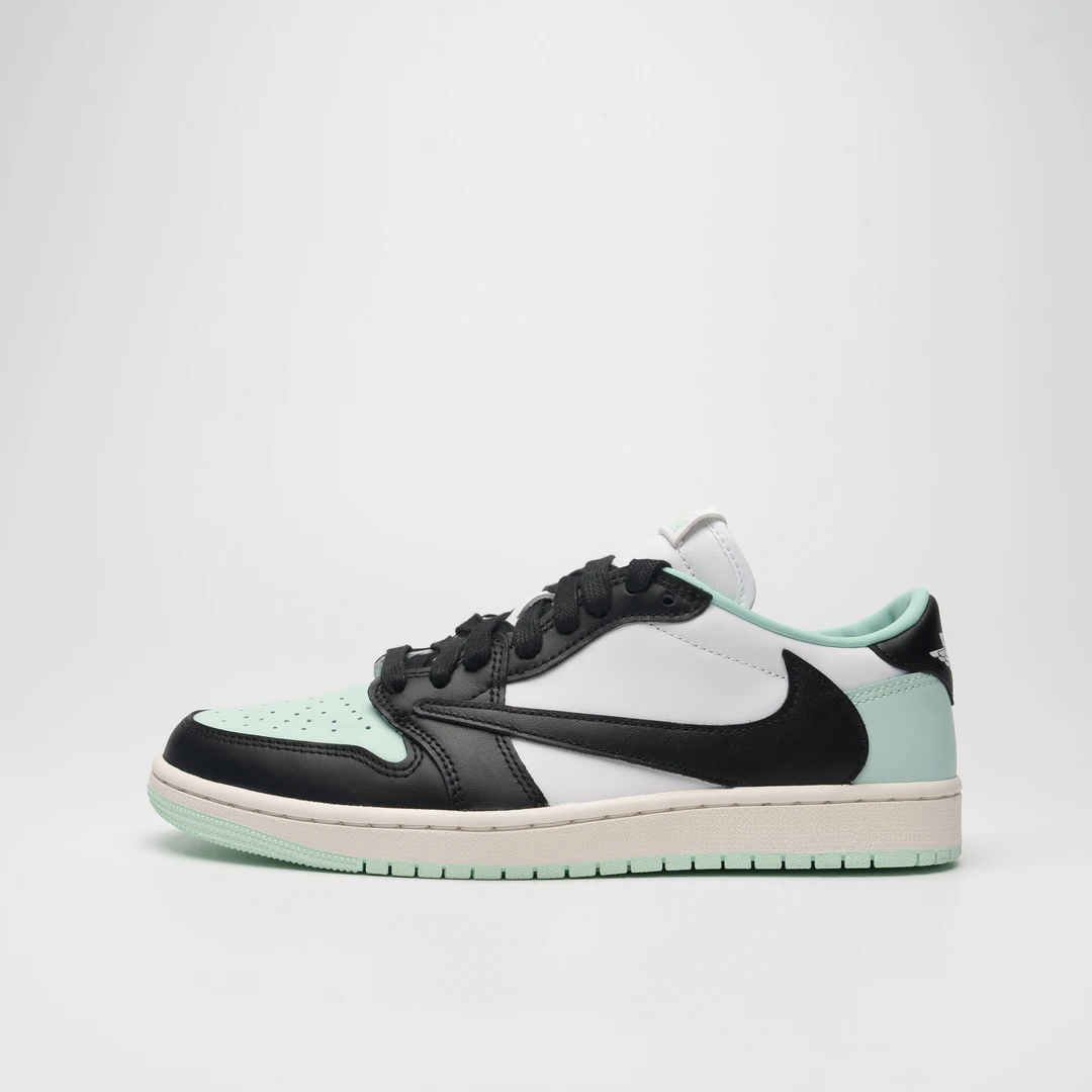 Nike Air Jordan 1 Low OG'' Igloo''薄荷綠【定製】倒钩SP·迈阿密