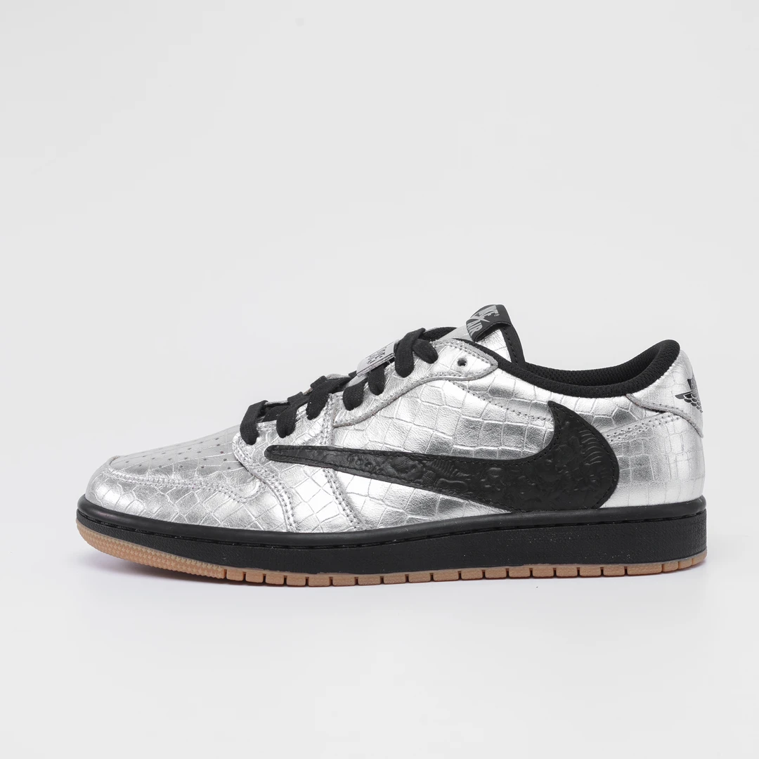 Nike Air Jordan 1 Low OG Sp"GTSilver" 花劍銀【定製】Ts倒钩