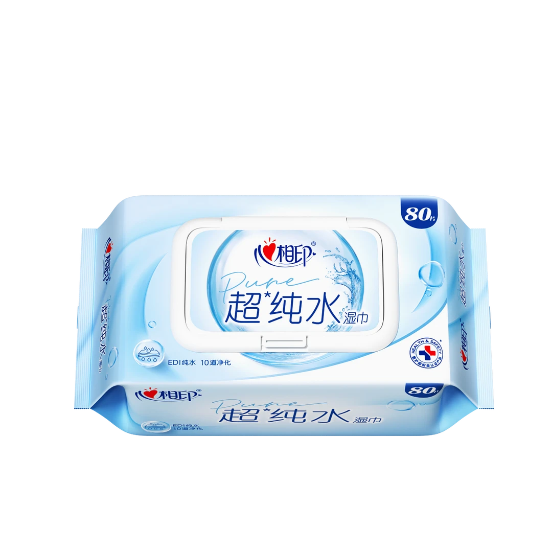 心相印纯水湿巾80抽*1包