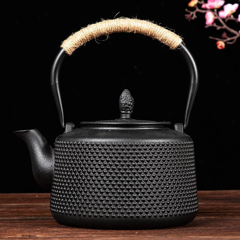 加大超大号容量铁壶铸铁泡茶烧水煮茶器煮茶壶专用提梁壶煮水壶