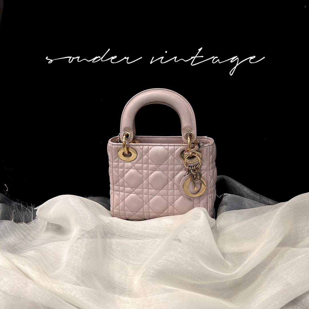 95新 DIOR/迪奥 Dior迪奥三格戴妃斜挎包