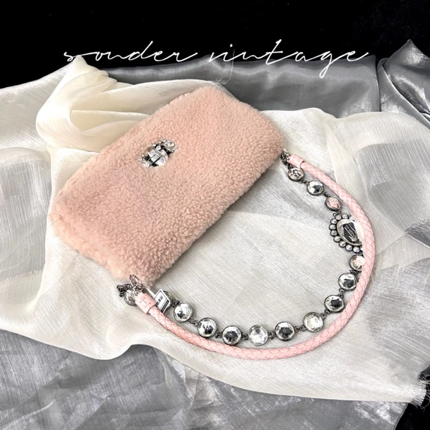 95新 MIU MIU/缪缪 缪缪斜挎单肩腋下包