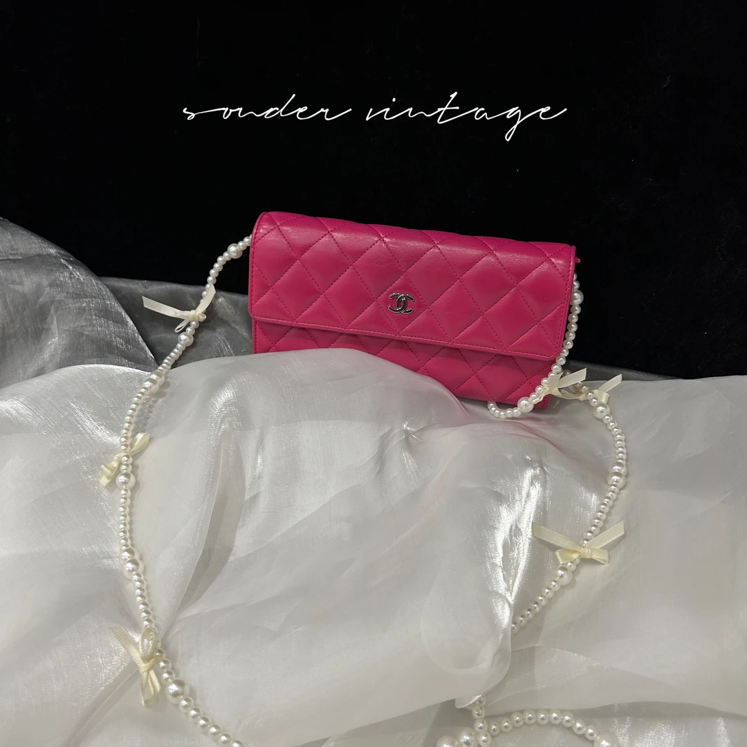 95新 Chanel/香奈儿 chanel钱包手拿包