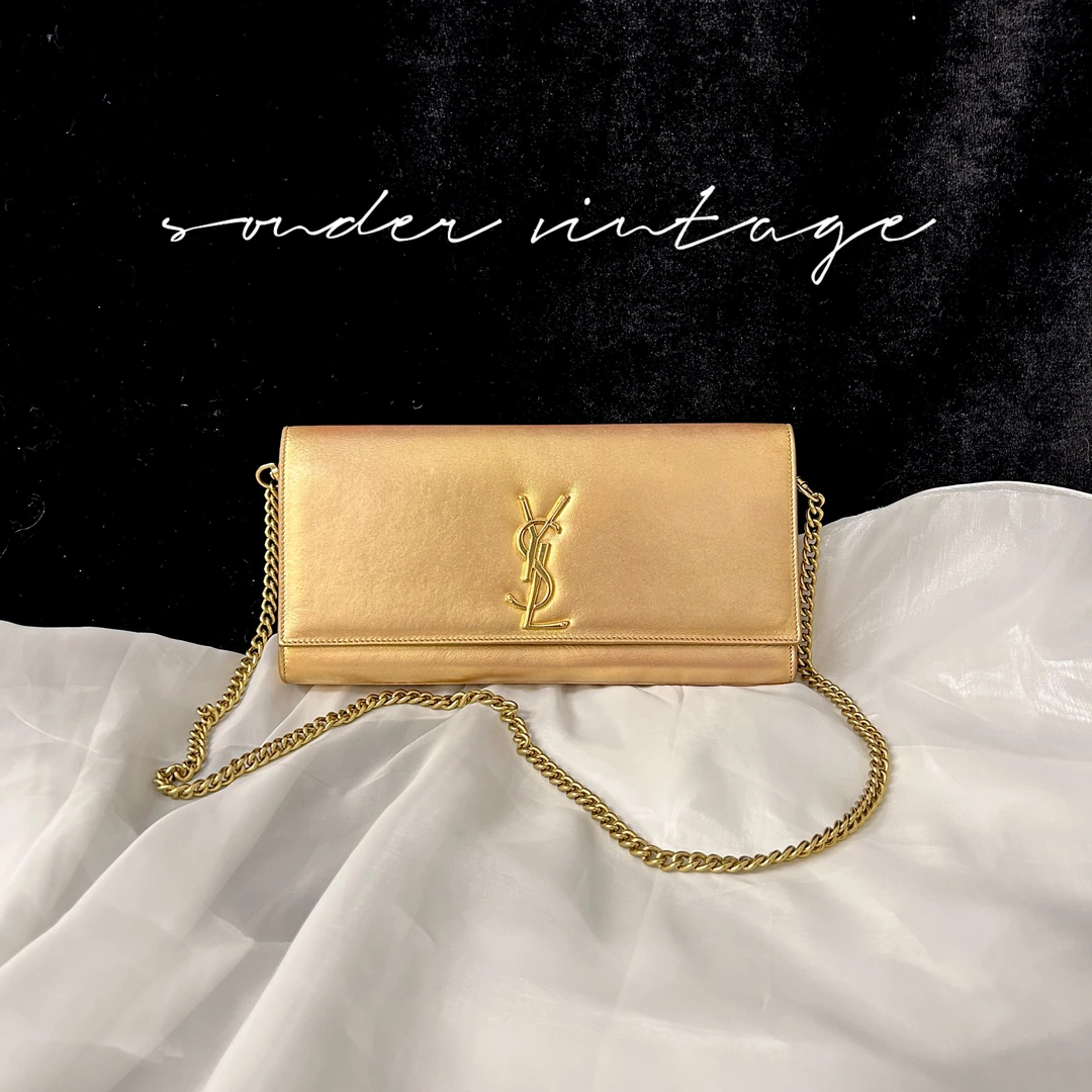 95新 YSL/圣罗兰 圣罗兰单肩斜挎手拿包