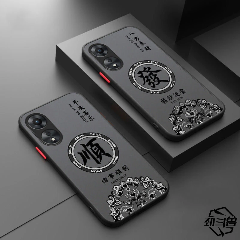 适用于OPPOa1手机壳新款磨砂防摔撞色硬壳全包软边硅胶简约超薄男