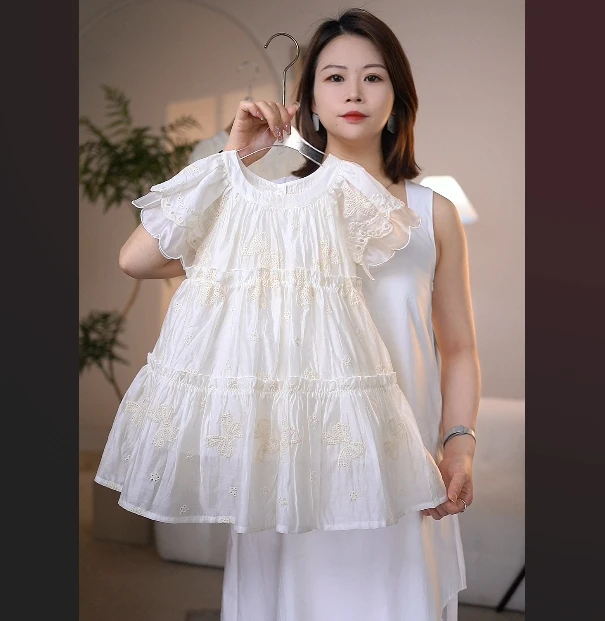 【蔓星】新款夏季女童公主风裙子夏款连衣裙X24218