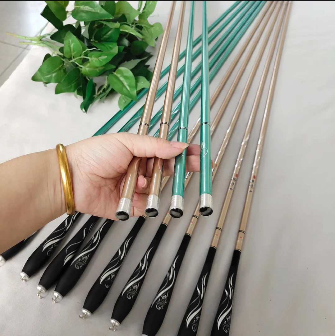 鸿运鲫超轻超细28调鲫鱼杆长节台钓手竿