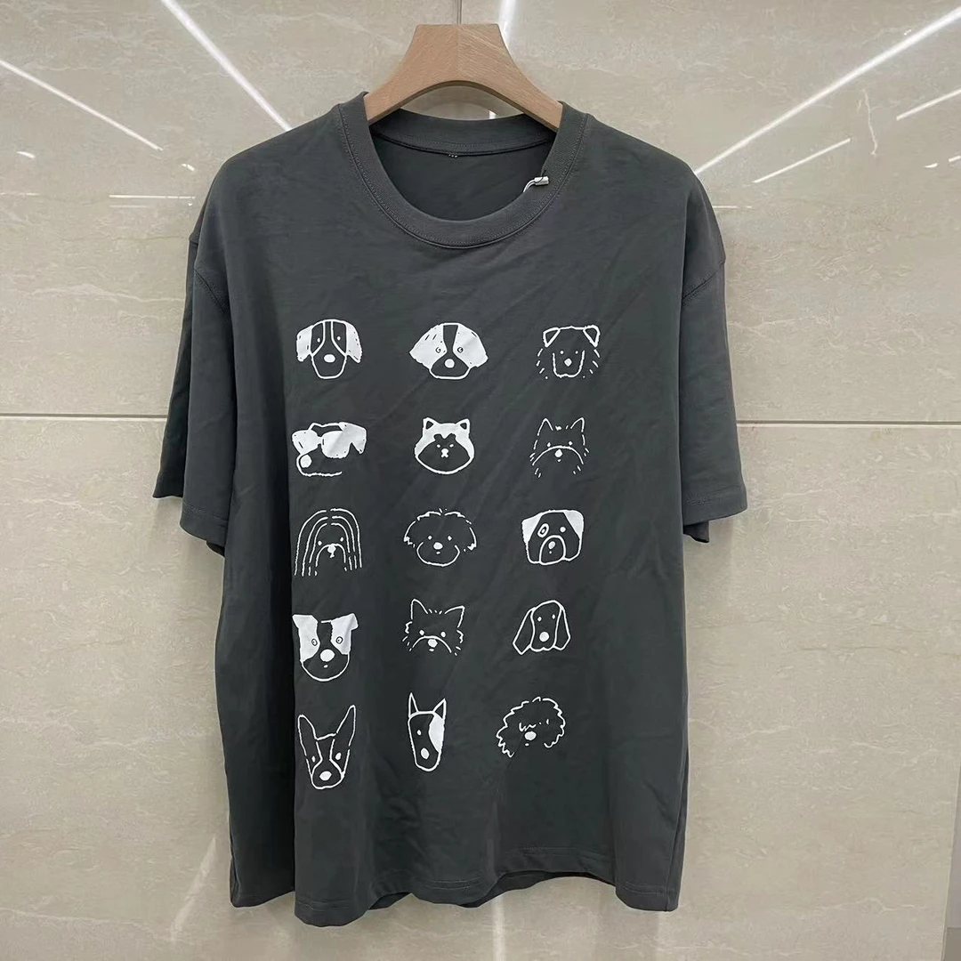 YJ【冯漂亮甄选】A383时尚潮流休闲百搭男士个性短袖DX