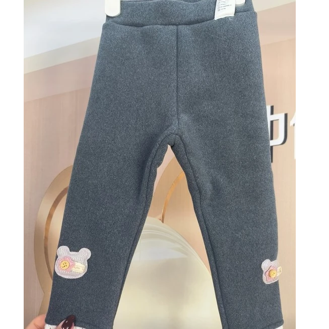 【清仓特惠】麦咪小宝儿童冬季加绒加厚打底裤女宝儿童服装童装