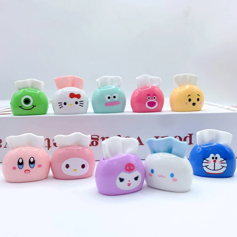 (主播代拆)许愿+对对碰卡通三丽鸥印花仿真抽纸盒 新款DIY饰品