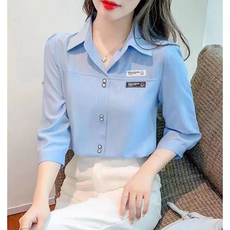 《雨桐精选5.21》设计感衬衫-10204