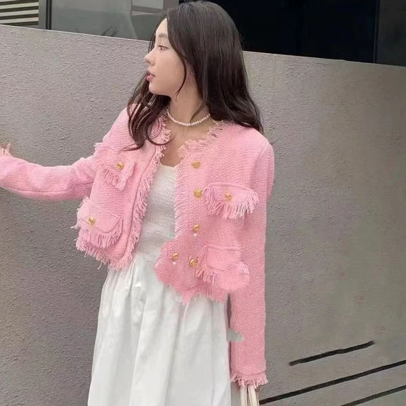 《雨桐精选8.31》流苏小香套装-10196