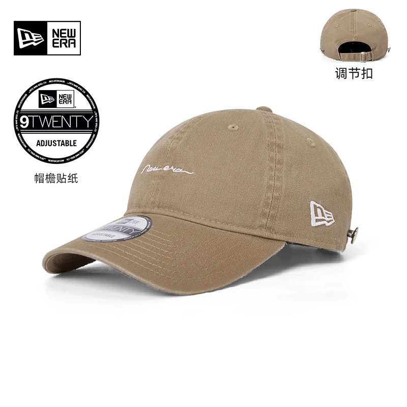 NewEra新款软顶棒球帽时尚百搭情侣帽子口罩挂扣男生女生休闲920