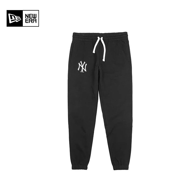 New Era秋冬新款MLB时尚保暖运动裤抓绒情侣百搭潮流跑步健身长裤