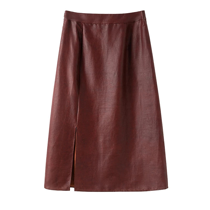 红云纱半身裙高腰包臀前开叉无松紧无兜100桑蚕丝香云纱半裙筒裙