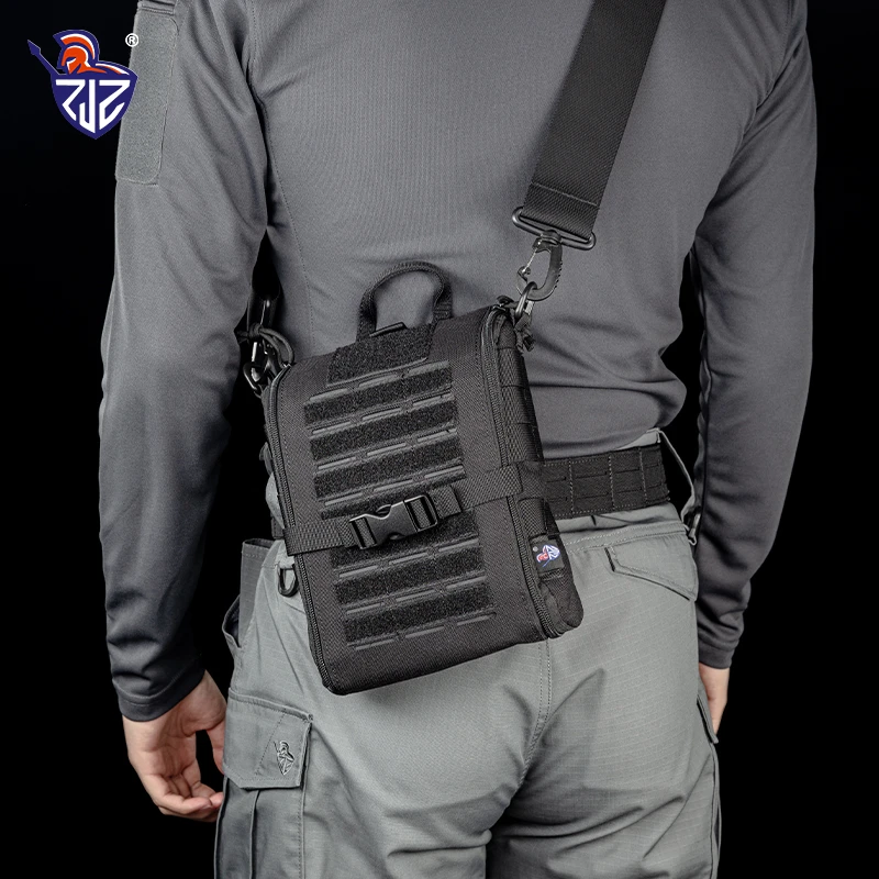 阻击者模块化执勤快速反应木仓包多功能战术拉链腰包单肩军迷户外