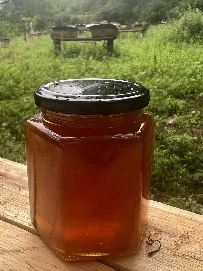 秦岭土蜂蜜～液体蜜【现取现压现场装】