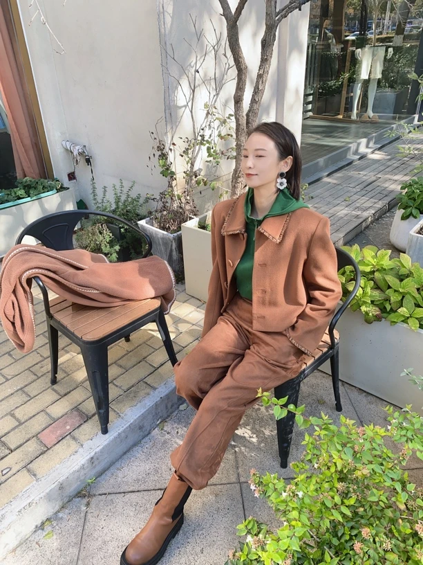 阿玛施新色镰刀裤