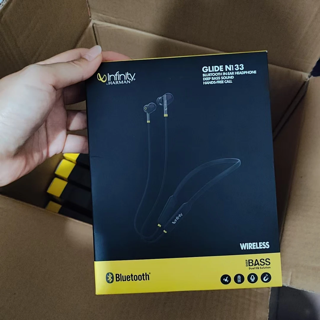 99新 INFINITY/燕飞利仕 N133蓝牙挂脖耳机运动安卓苹果通用