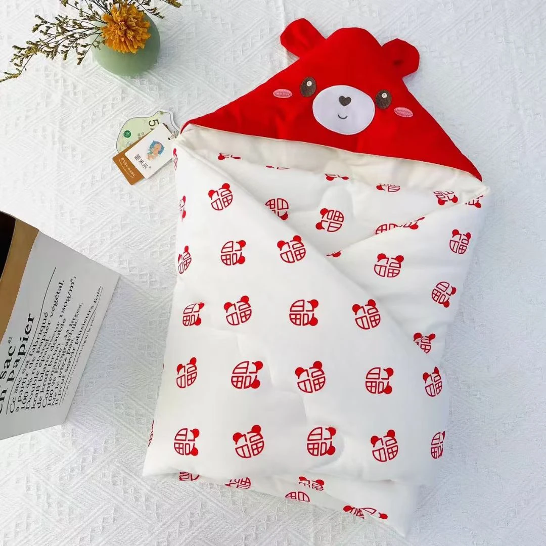 实体店产房纯棉 薄款加棉包被 450克