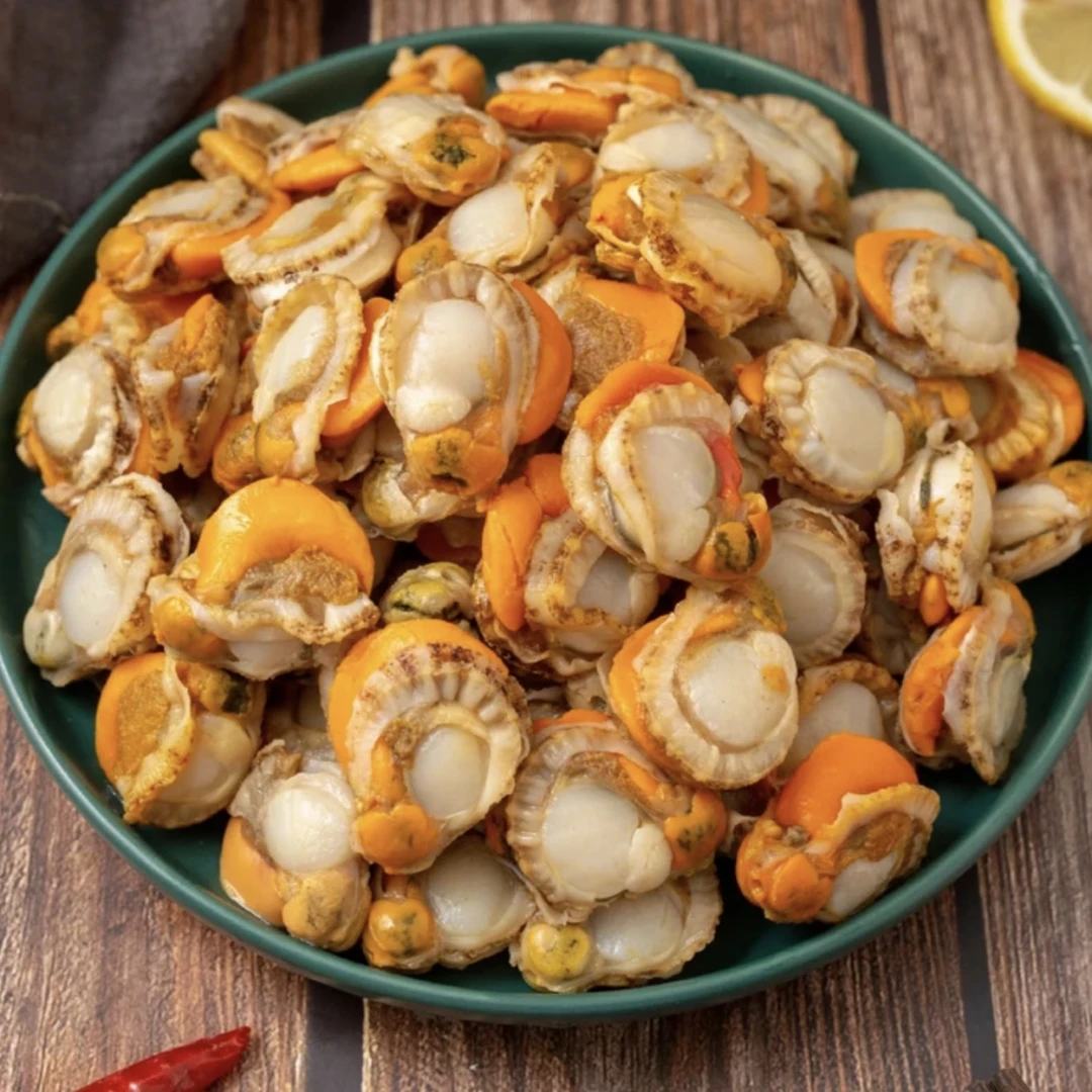 大个扇贝肉 无沙无壳 鲜活现剥 150g/包 连云港发货 到手15包