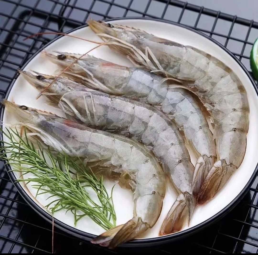 2030规格 新鲜保存冷冻海虾 连云港顺分冷链发货 3.3斤/盒