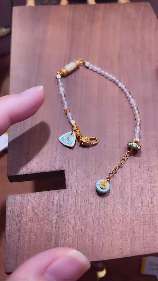 【闪购商品】托帕石手链未镶嵌DZ00112托帕LH手链