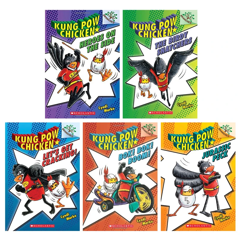 Kung Pow Chicken 宫保鸡丁5册Scholastic 小学生读物