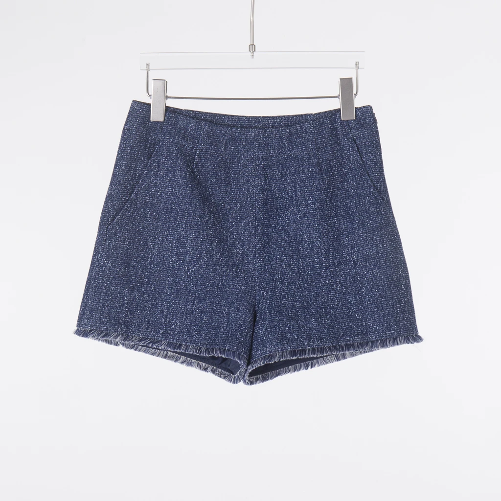 牛仔蓝小香短裤F301WQ10