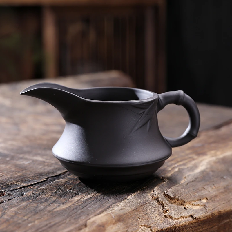 紫砂公道杯加厚耐热分茶器功夫茶具配件倒茶器公杯精品零配件可养