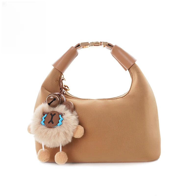 稻草人2024新款便当包时尚百搭小众设计感单肩斜挎包