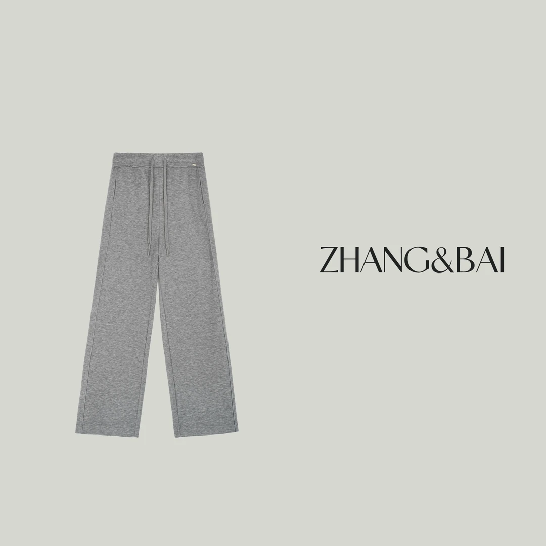 zhang&bai24AW定制 | 【伦敦街角】秋冬高级松弛感随性直筒裤百搭