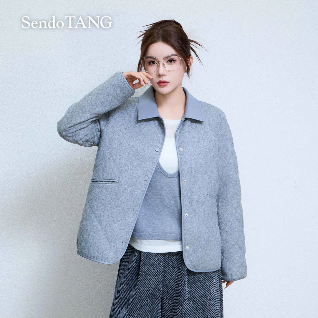 冷调美女【冷月】胖多女装新款时尚设计感百搭宽松显瘦外套