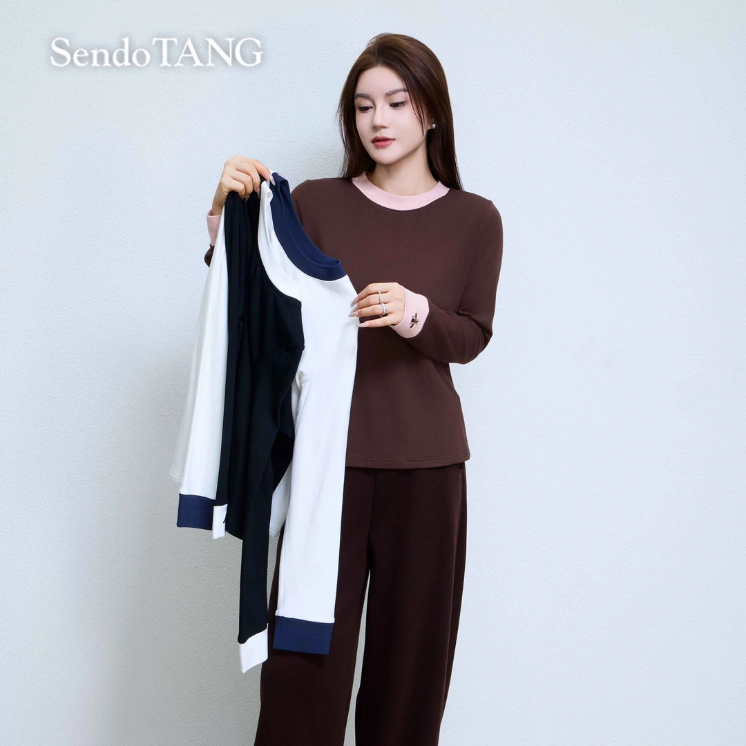 复购王【幸运日】胖多女装新款时尚设计感宽松百搭显瘦打底衫