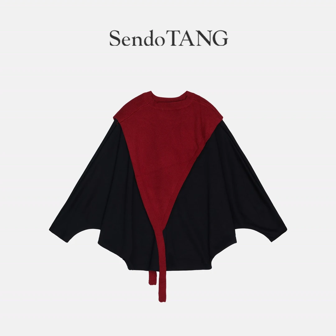 【纤云】胖多洋气女装秋季气质时尚设计宽松显瘦高级两件套上衣