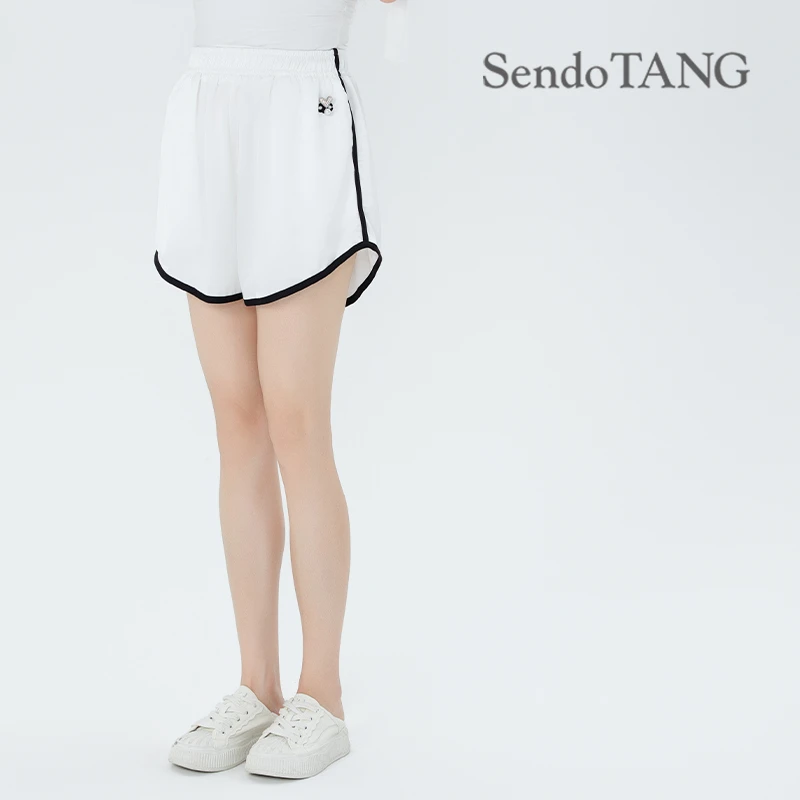 【旷野】胖多家女装气质设计感时尚宽松显瘦短裤