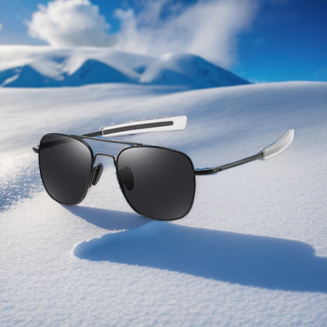 潮流旅游男生时尚墨镜男士复古飞行员偏光镜防紫外线太阳眼镜女