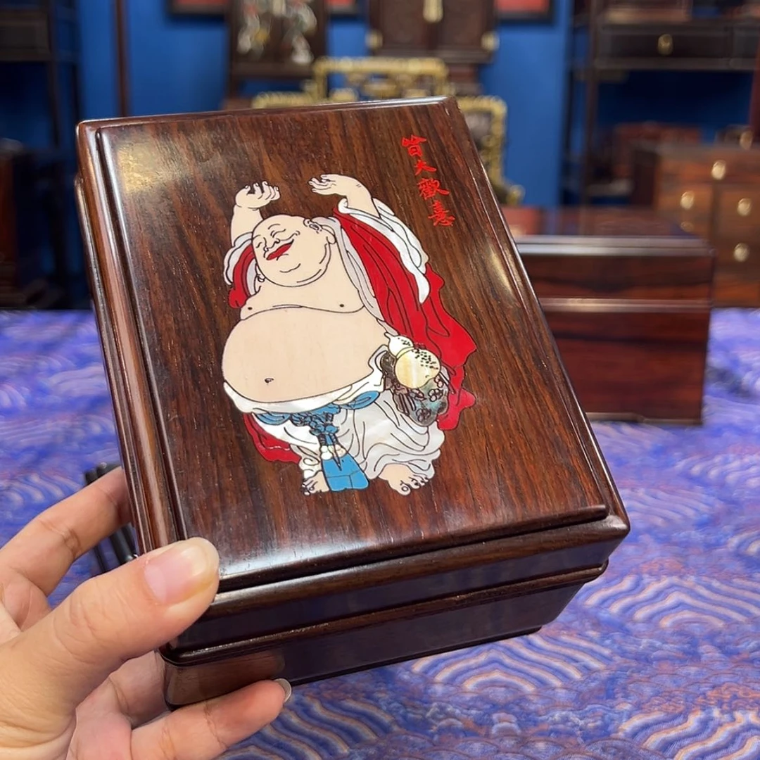 【闪购商品】红酸枝木类成套家具盒子