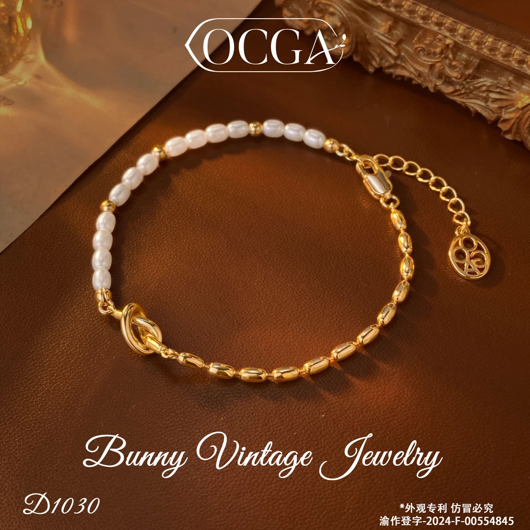 D1030 法★【浪漫绳结】秋冬OCGA 欧斯伽斯 手链