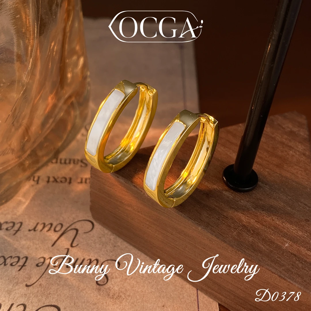 D0378 法★【雅白时尚】秋冬OCGA 欧斯伽斯 耳环