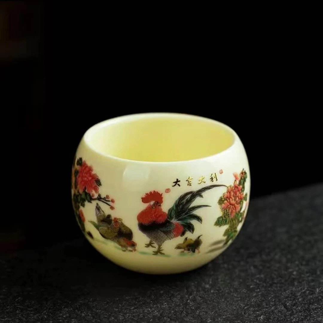 大吉大利龙蛋主人杯(无礼盒)