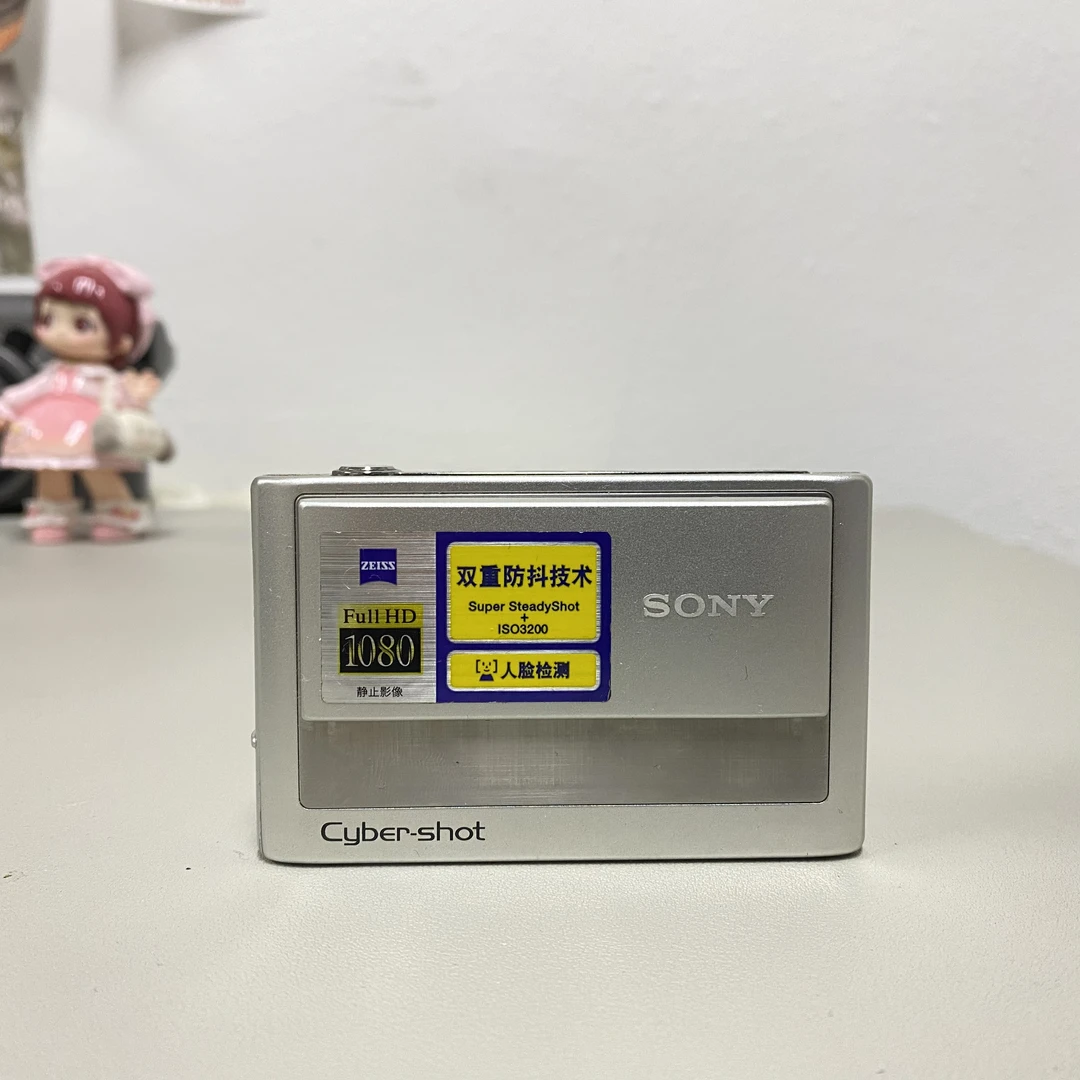 95新 Sony/索尼 索尼t20 滑盖开机 人像美丽 全套配件