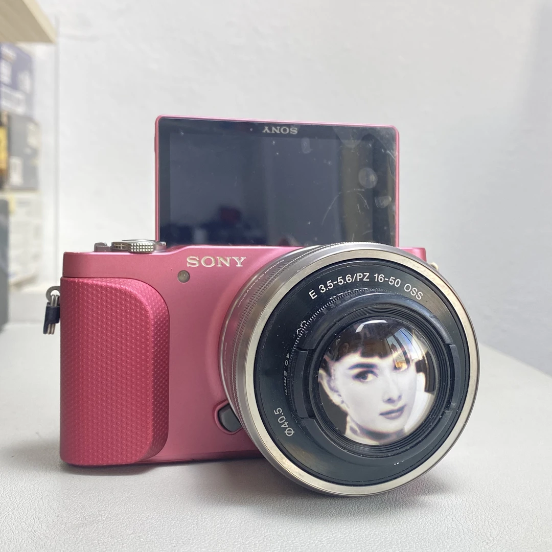 9新 Sony/索尼 索尼奶昔3n可自拍搭配16-50电动头微单