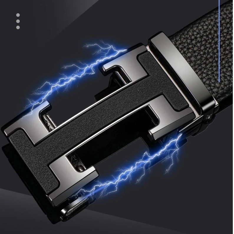 【结实耐用】经典款H皮带商务百搭休闲时尚腰带男款潮流简约个性