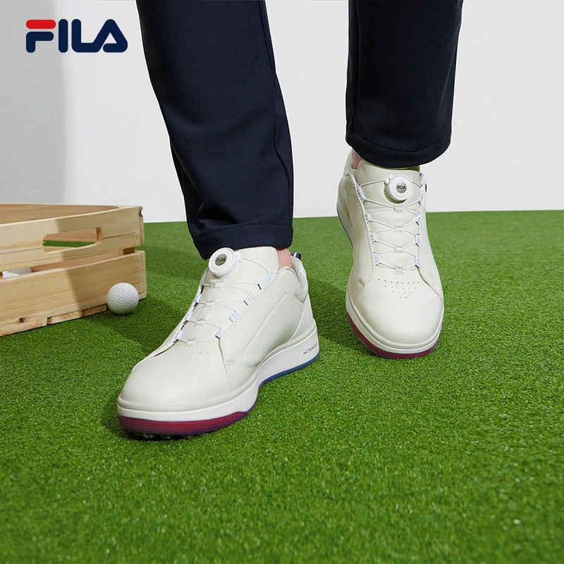 FILA斐乐男鞋【GF 1911 TRAINER】运动软钉高尔夫球鞋A12M411706F