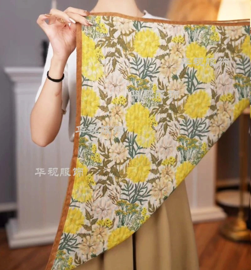 【秋笠】2025热卖新款亲肤围巾双面色丝绒手感65方巾文艺丝巾